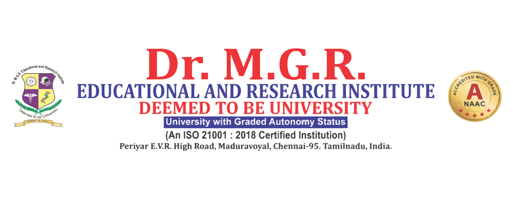 Dr. M.G.R. Educational and Research Institute